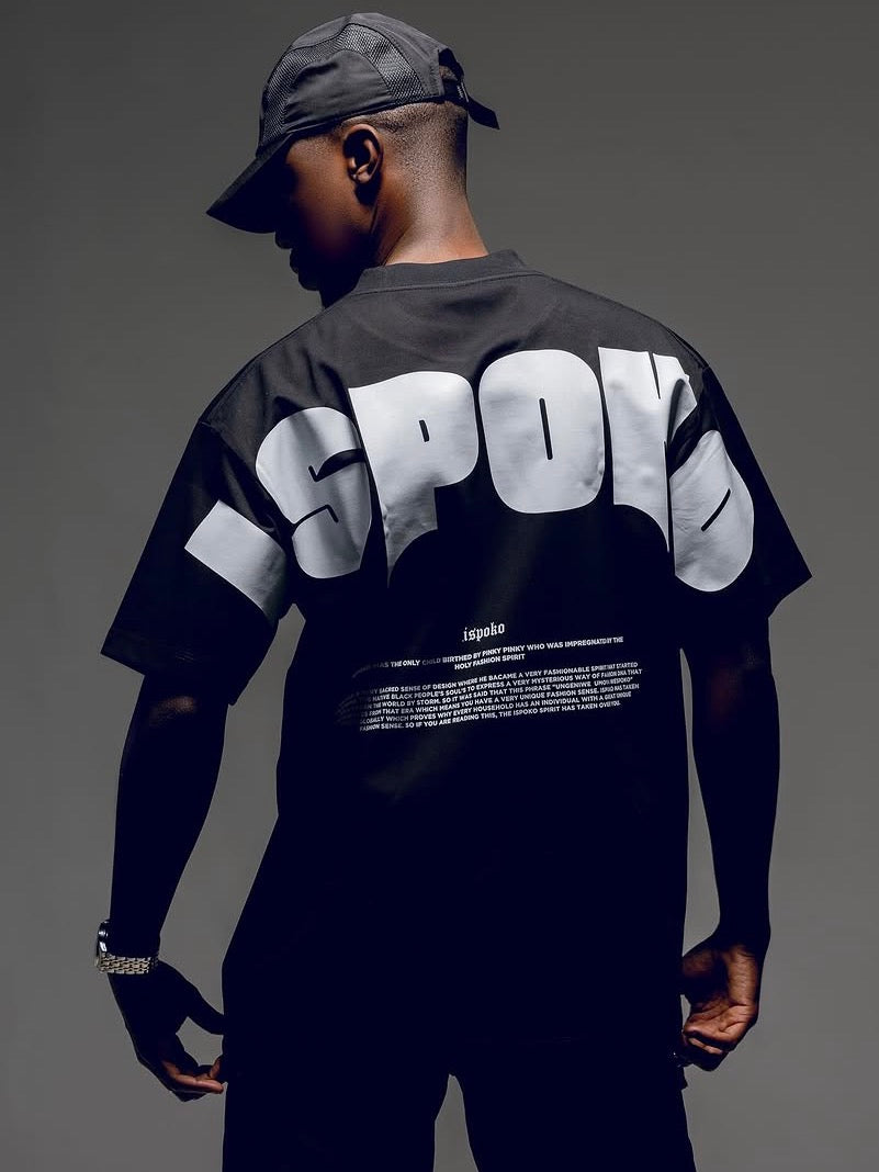 Cancelwear Ispoko Black T-Shirt