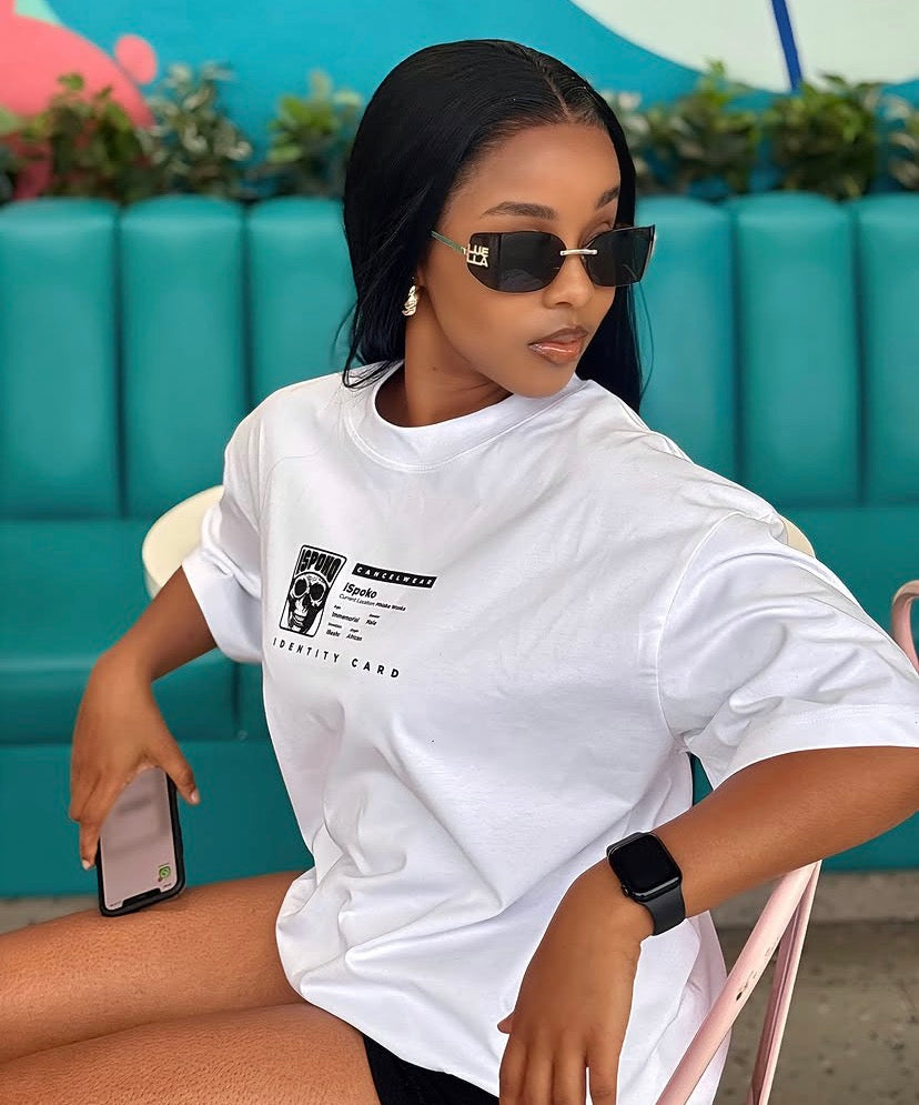 Cancelwear Ispoko White T-Shirt