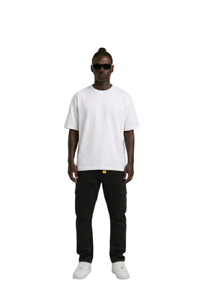 Gasoline_cargo_black_jeans_at_unseen_grail._local_brands_south_africa._streetwear._men_and_women.galxboy_bantu._Male_model_front_shot_full_body