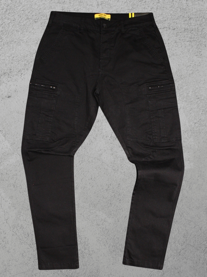 Gasoline_cargo_jeans_at_unseen_grail._local_brands_south_africa._streetwear._men_and_women.galxboy_bantu._Male_model_front_shot_flat_lay