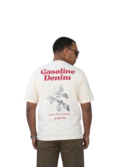 Gasoline_white_t-shirt_at_unseen_grail._local_brands_south_africa._streetwear._men_and_women.galxboy_bantu._Male model_front_shot_close up