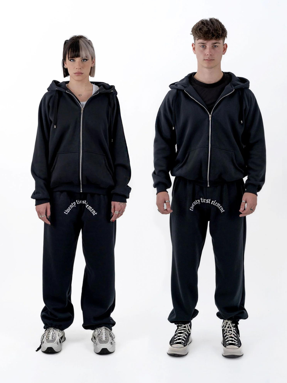 Twenty First Element Obsidian Oversized Sweatpants