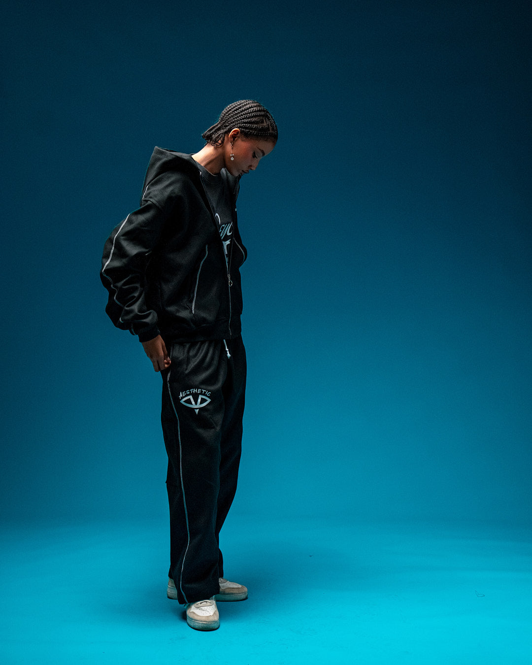 Aesthetic Visionary Black Tracksuit