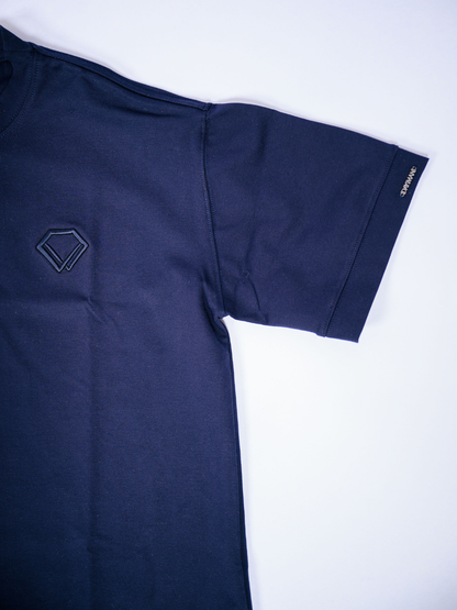 Idayimani _navy blue_at_unseen_grail._local_brands_south_africa._streetwear._men_and_women.galxboy_bantu._side shoot studio close up