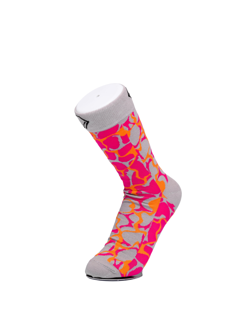 Idayimani _pink socks_at_unseen_grail._local_brands_south_africa._streetwear._men_and_women.galxboy_bantu._front shoot studio close up
