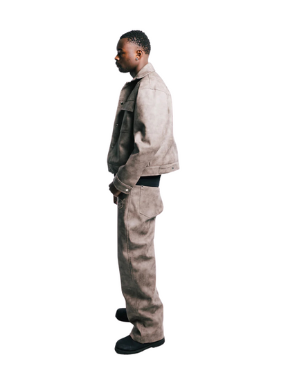 Insnidy men set at unseen grail. local brands south africa. leather. streetwear. men and women.