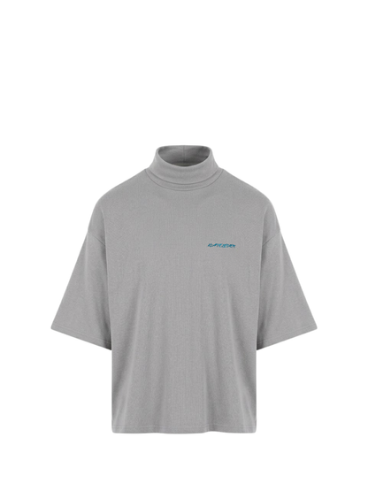 Kai Eleven grey oversized graphic t shirt at unseen grail. local brands south africa. streetwear. men and women. mock up flatlay front view