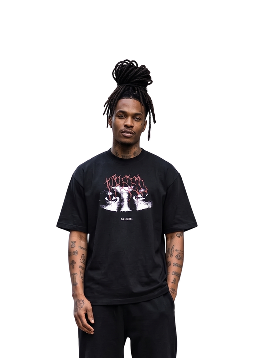 Mercha_Black_Oversized_T-shirt_at_unseen_grail._local_brands_south_africa._streetwear._men_and_women.galxboy_bantu._Male_model_front_shot_close_up
