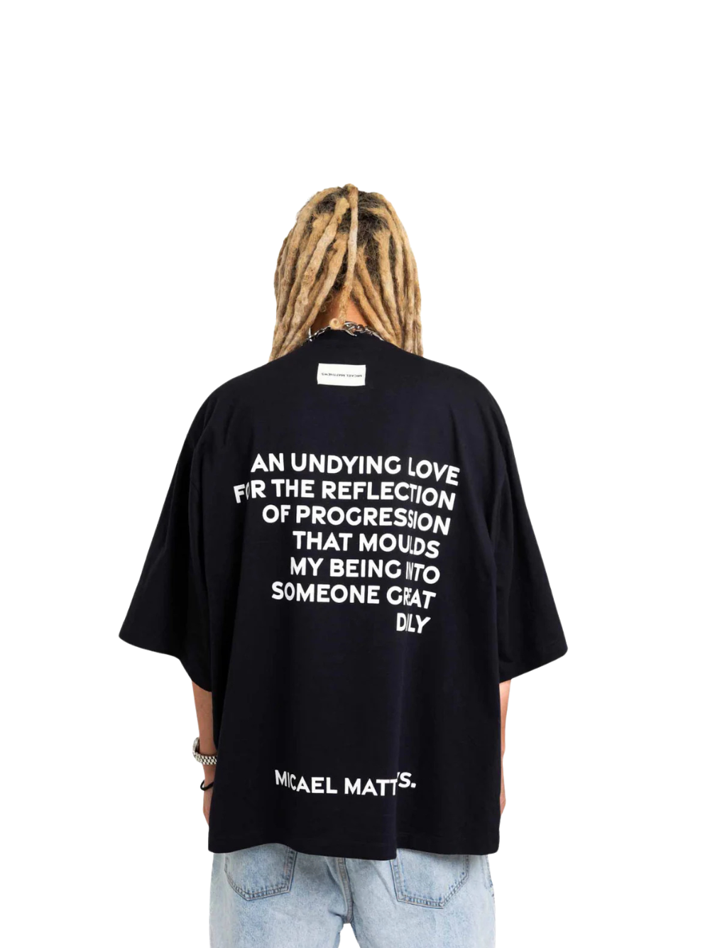 Micael Matthews t-shirt unseen grail oversized t-shirt. local brands south africa. streetwear. men and women.