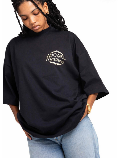 Micael Matthews t-shirt unseen grail oversized t-shirt. local brands south africa. streetwear. men and women.