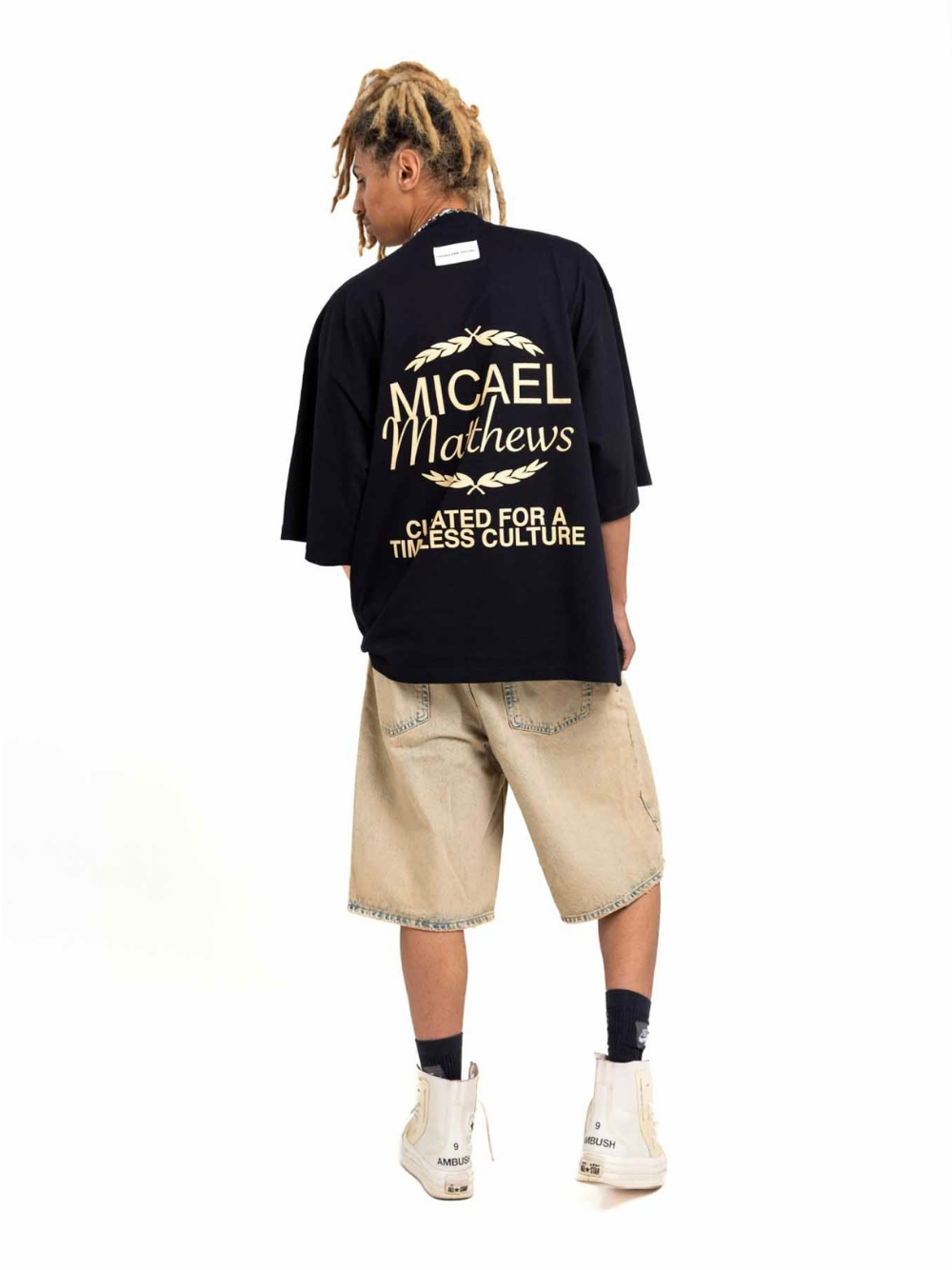 Micael Matthews t-shirt unseen grail oversized t-shirt. local brands south africa. streetwear. men and women.