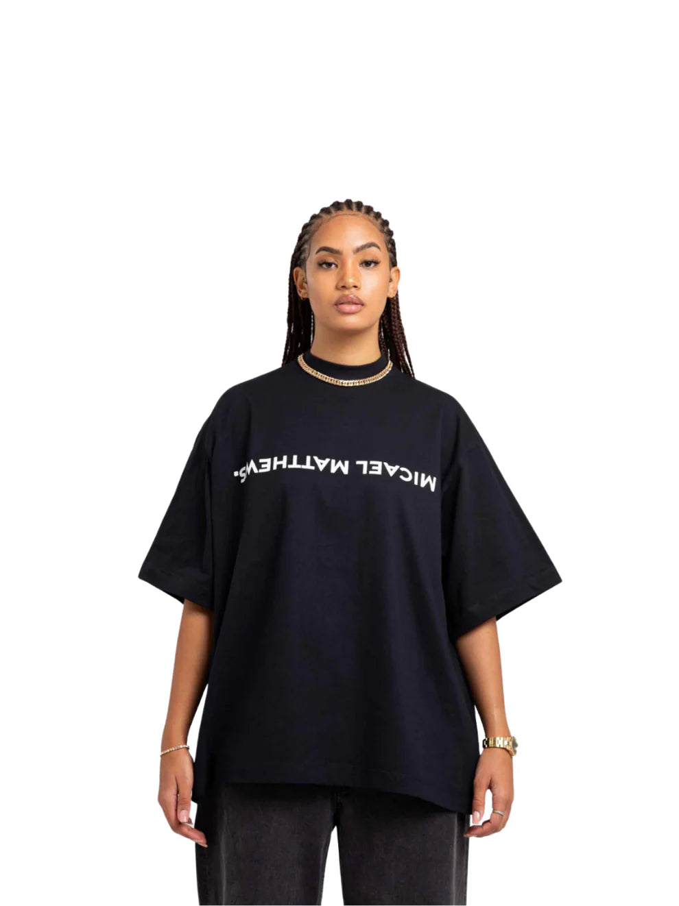 Micael Matthews t-shirt unseen grail oversized t-shirt. local brands south africa. streetwear. men and women.