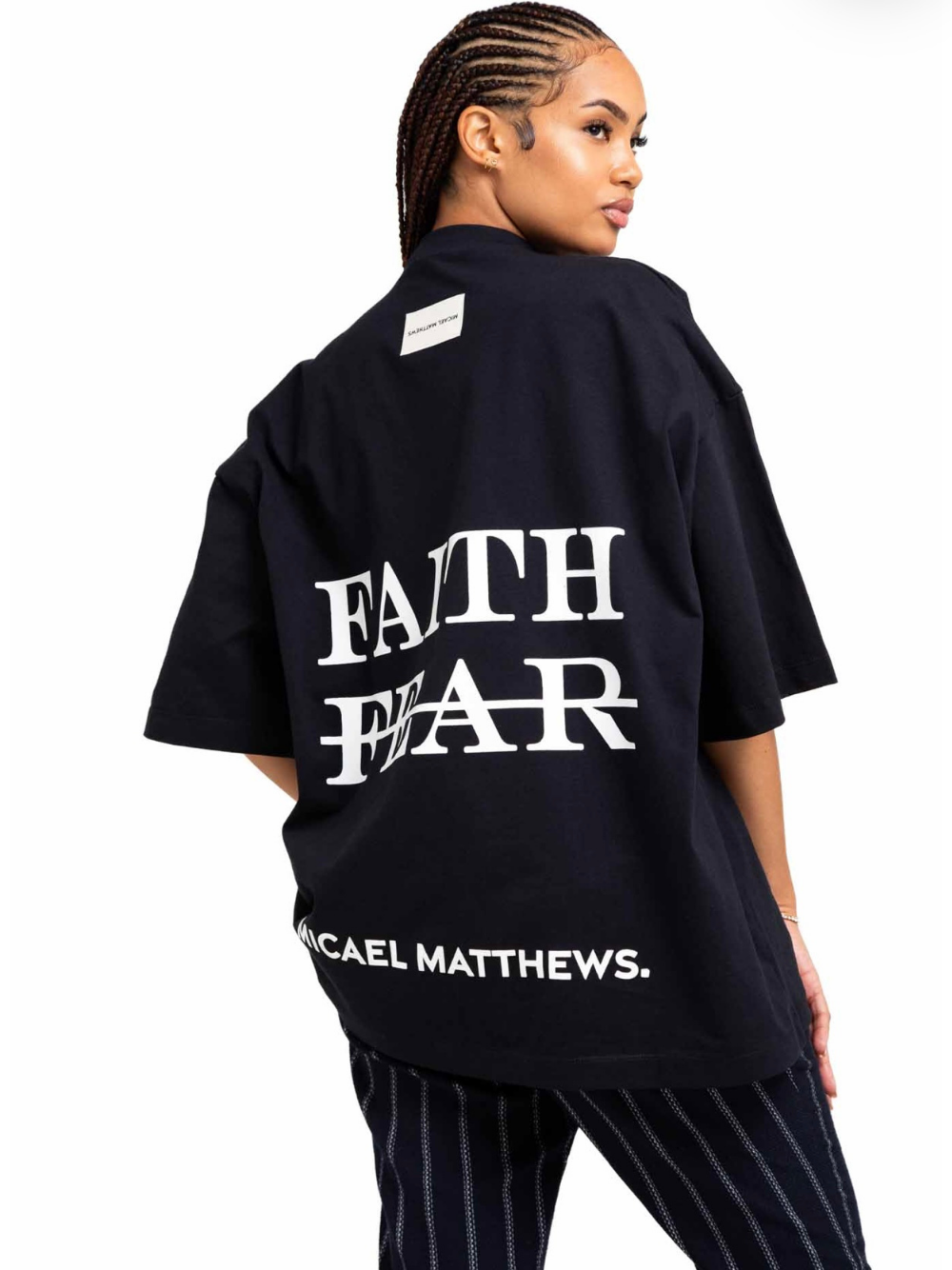 Micael Matthews t-shirt unseen grail oversized t-shirt. local brands south africa. streetwear. men and women.