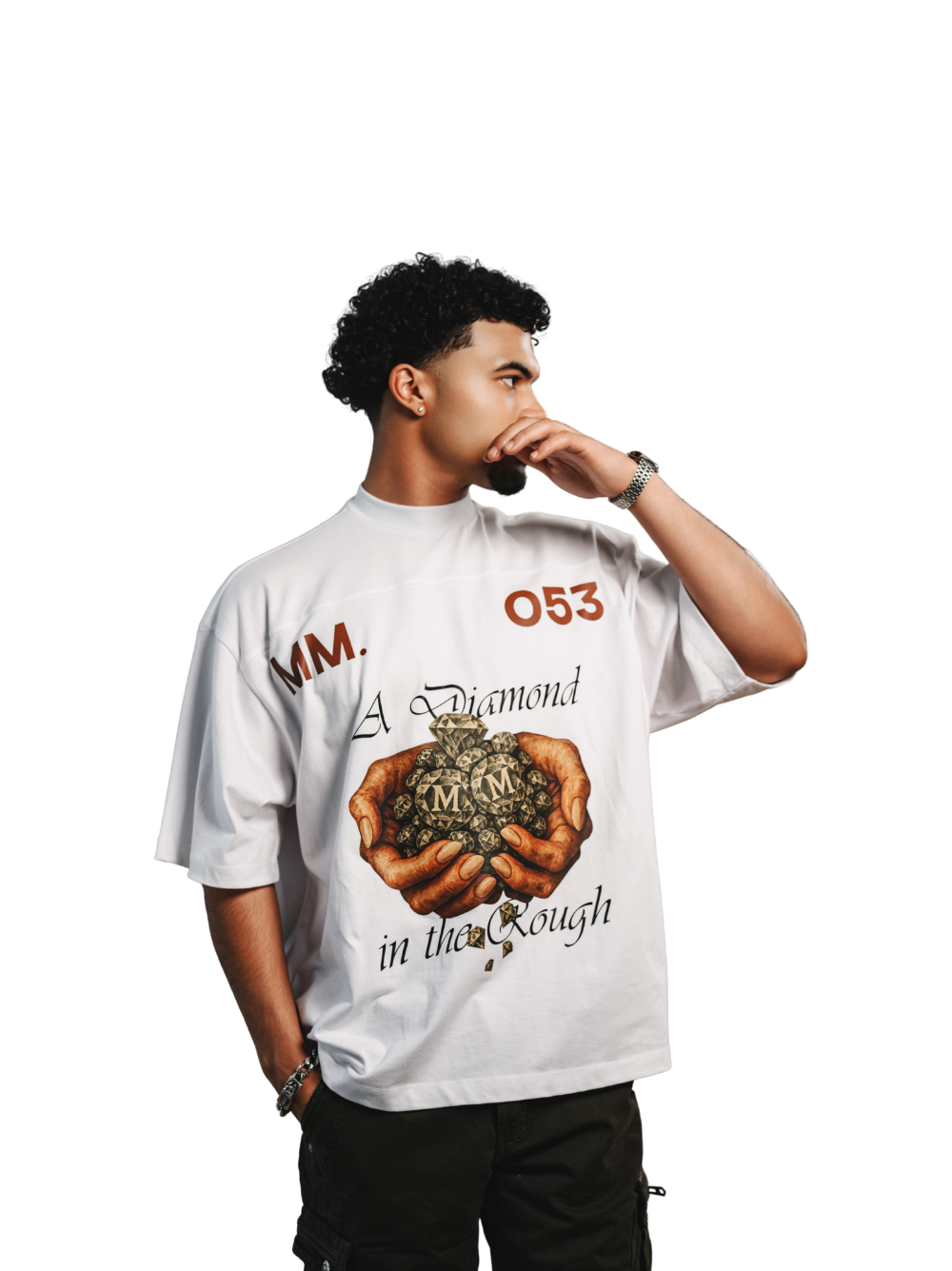 Micael Matthews t-shirt unseen grail oversized t-shirt. local brands south africa. streetwear. men and women.