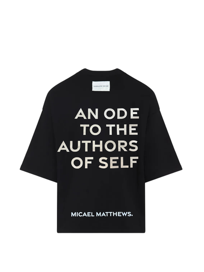 Micael Matthews t-shirt unseen grail oversized t-shirt. local brands south africa. streetwear. men and women.