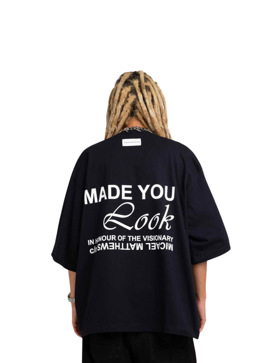 Micael Matthews t-shirt unseen grail oversized t-shirt. local brands south africa. streetwear. men and women.