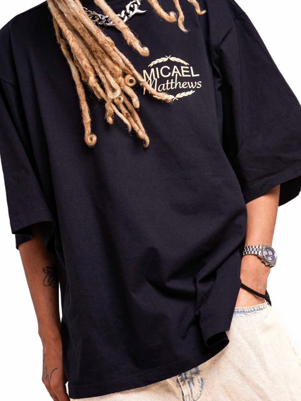 Micael Matthews t-shirt unseen grail oversized t-shirt. local brands south africa. streetwear. men and women.