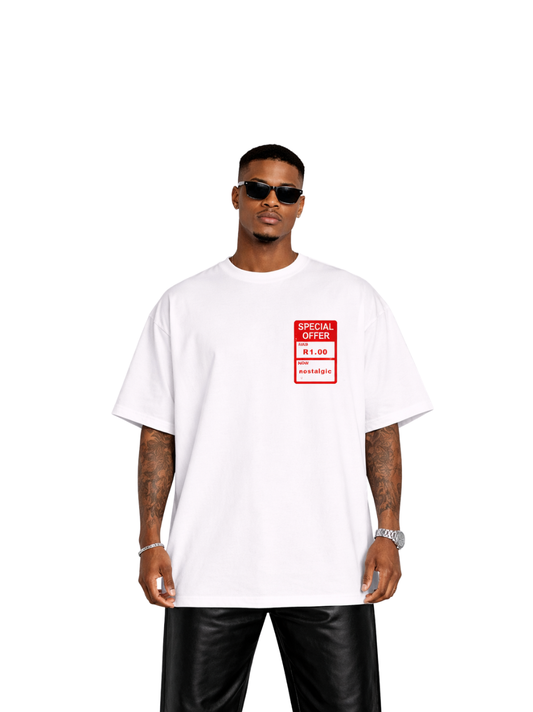 Notivsale oversized t shirt at unseen grail. local brands south africa. streetwear. men and women.