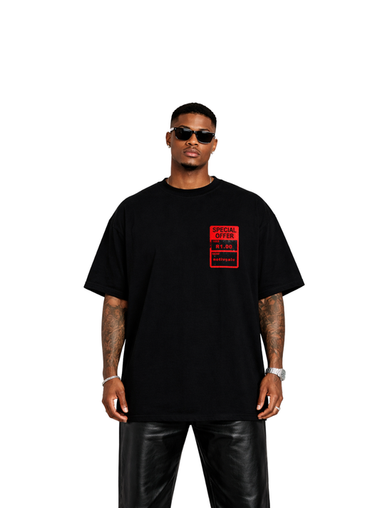 Notivsale oversized t shirt at unseen grail. local brands south africa. streetwear. men and women.