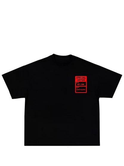 Notivsale oversized t shirt at unseen grail. local brands south africa. streetwear. men and women.