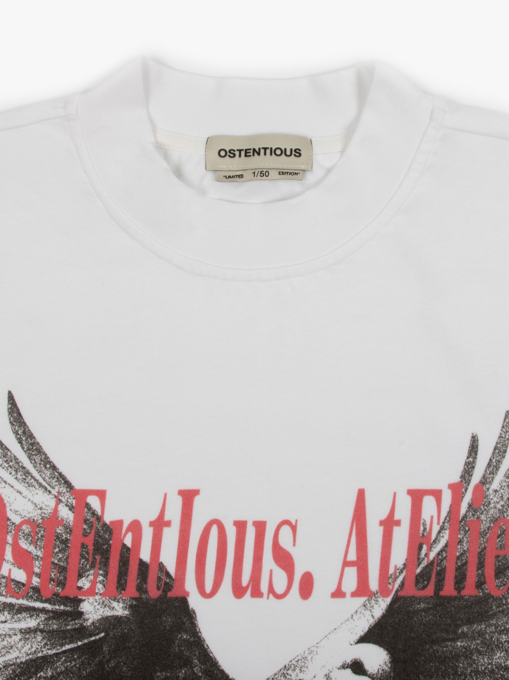 Oversized T-shirt by Ostentious and unseen grail. Graphic cotton t-shirt. local streetwear brands south africa. female and male.