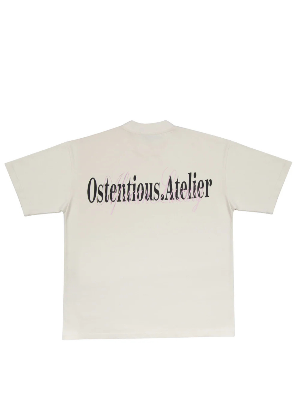 Oversized T-shirt by Ostentious and unseen grail. Graphic cotton t-shirt. local streetwear brands south africa. female and male.