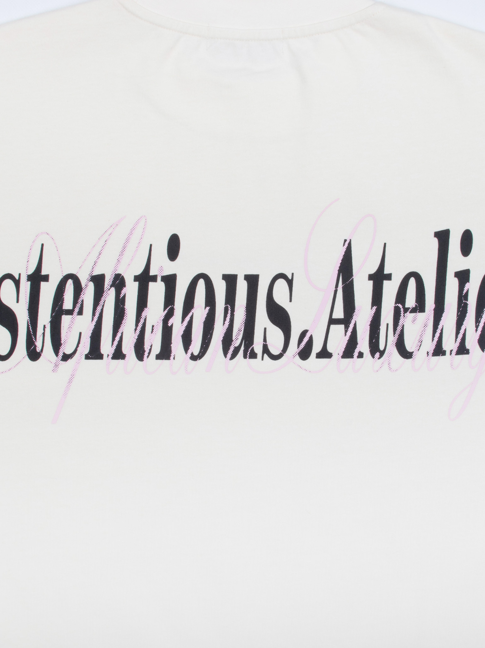 Oversized T-shirt by Ostentious and unseen grail. Graphic cotton t-shirt. local streetwear brands south africa. female and male.