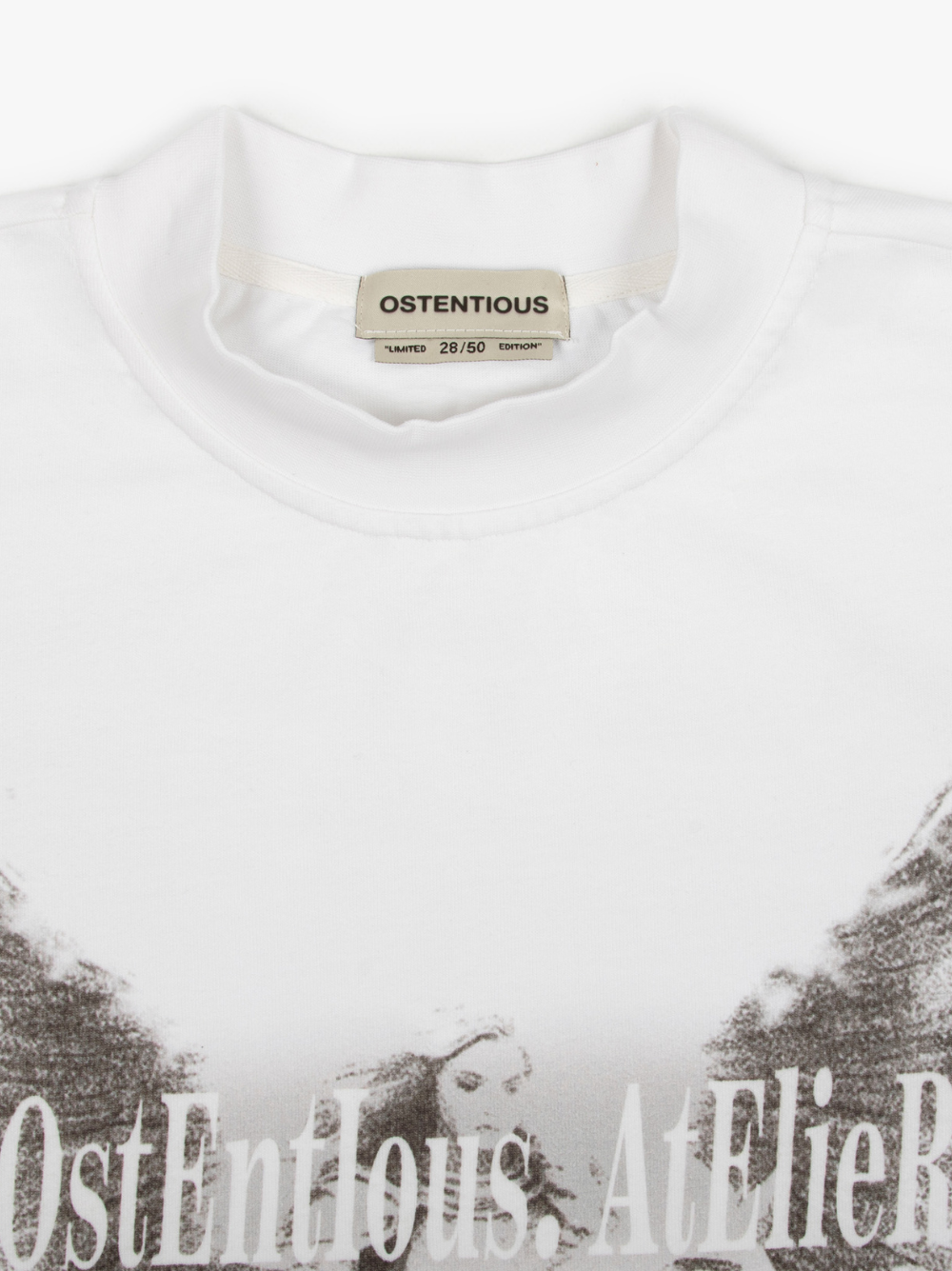 Oversized T-shirt by Ostentious and unseen grail. Graphic cotton t-shirt. local streetwear brands south africa. female and male.