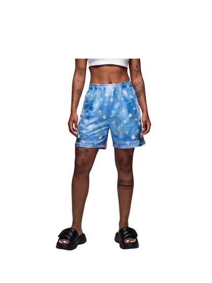 Oversized shorts by Ostentious and unseen grail. graphic shorts. local streetwear brands south africa. female and male.