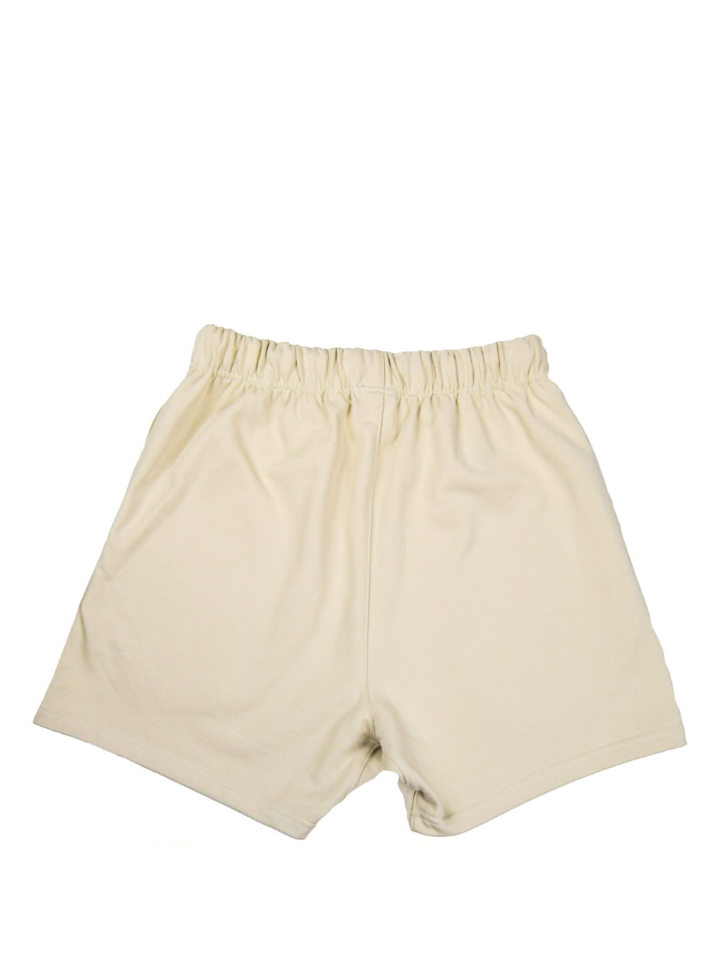 Paper city cream oversized shorts at unseen grail. local brands south africa. streetwear. men and women. mock up 1