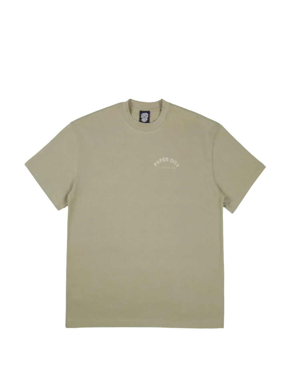 Paper city green oversized graphic tshirt at unseen grail. local brands south africa. streetwear. men and women. mock up