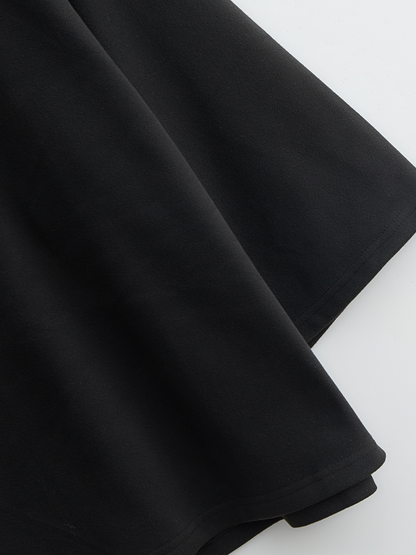 Rare Blaq black oversized graphic t shirt at unseen grail. local brands south africa. streetwear. men and women. studio image close up fabric