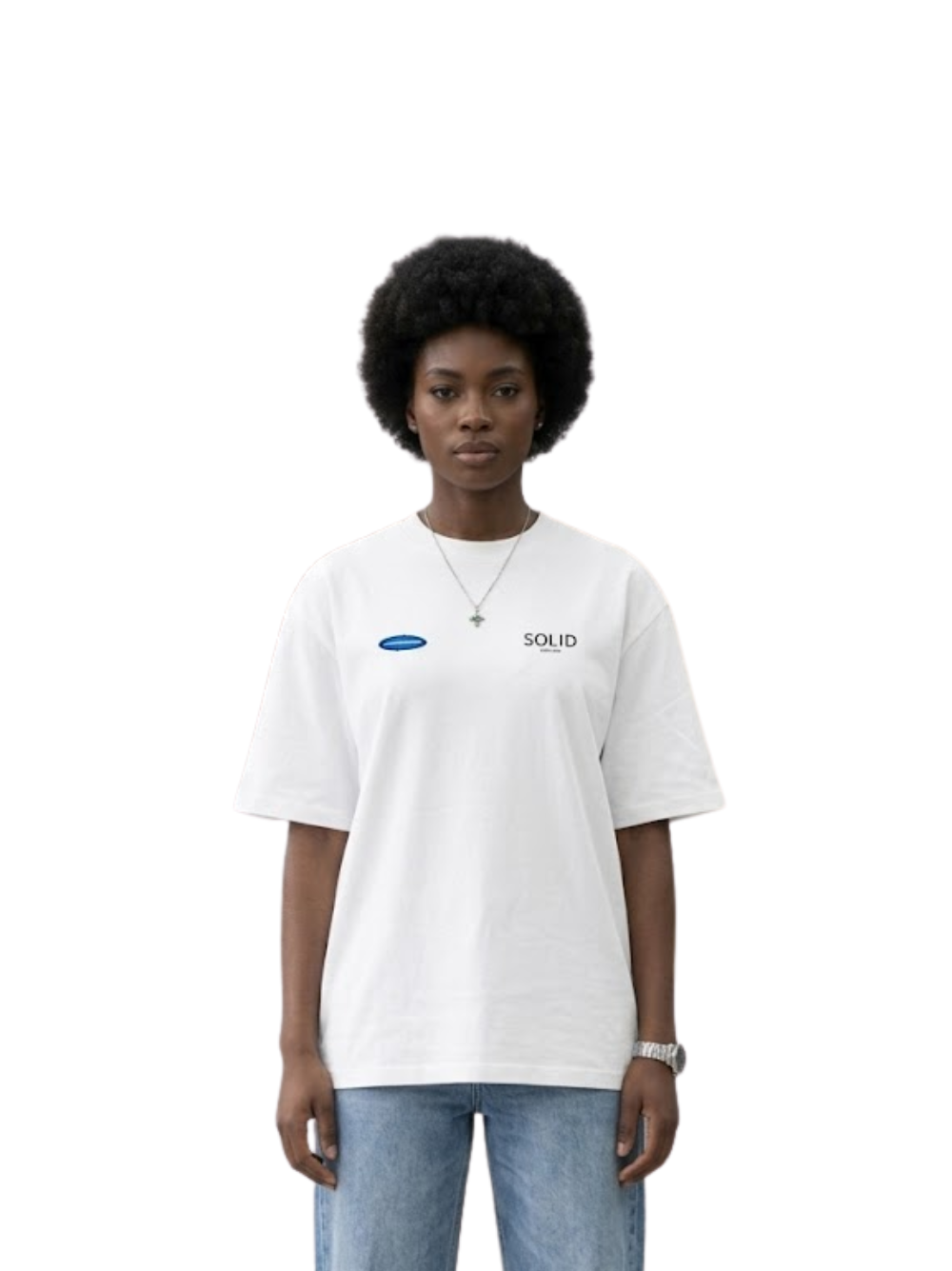 Solid africa t shirt unseen grail oversized t shirt. local brands south africa. streetwear.