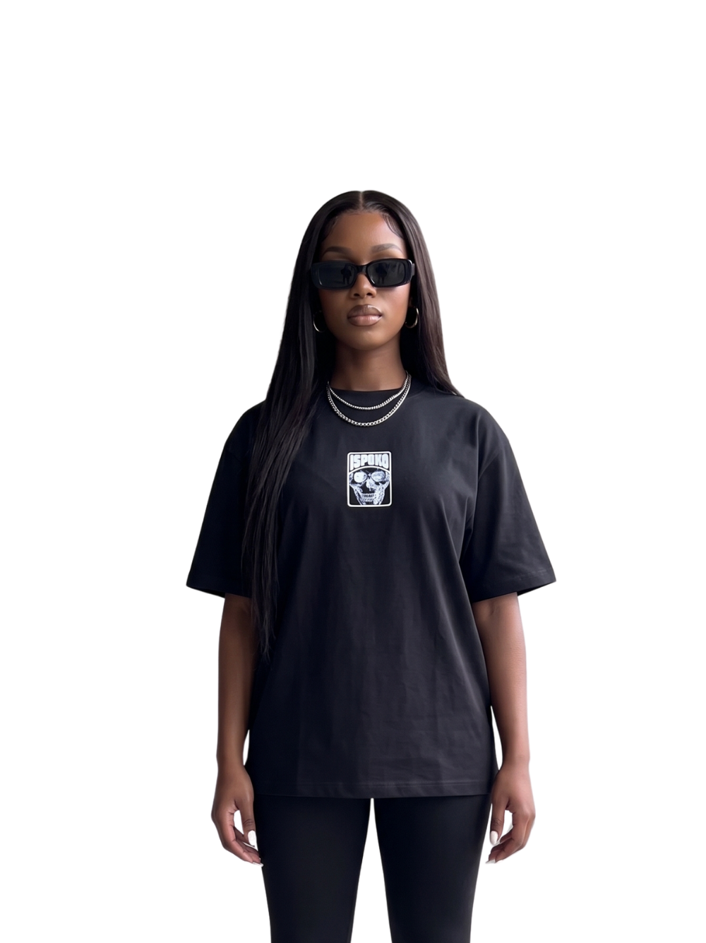 Cancelwear Ispoko 5 Panel Black T-Shirt