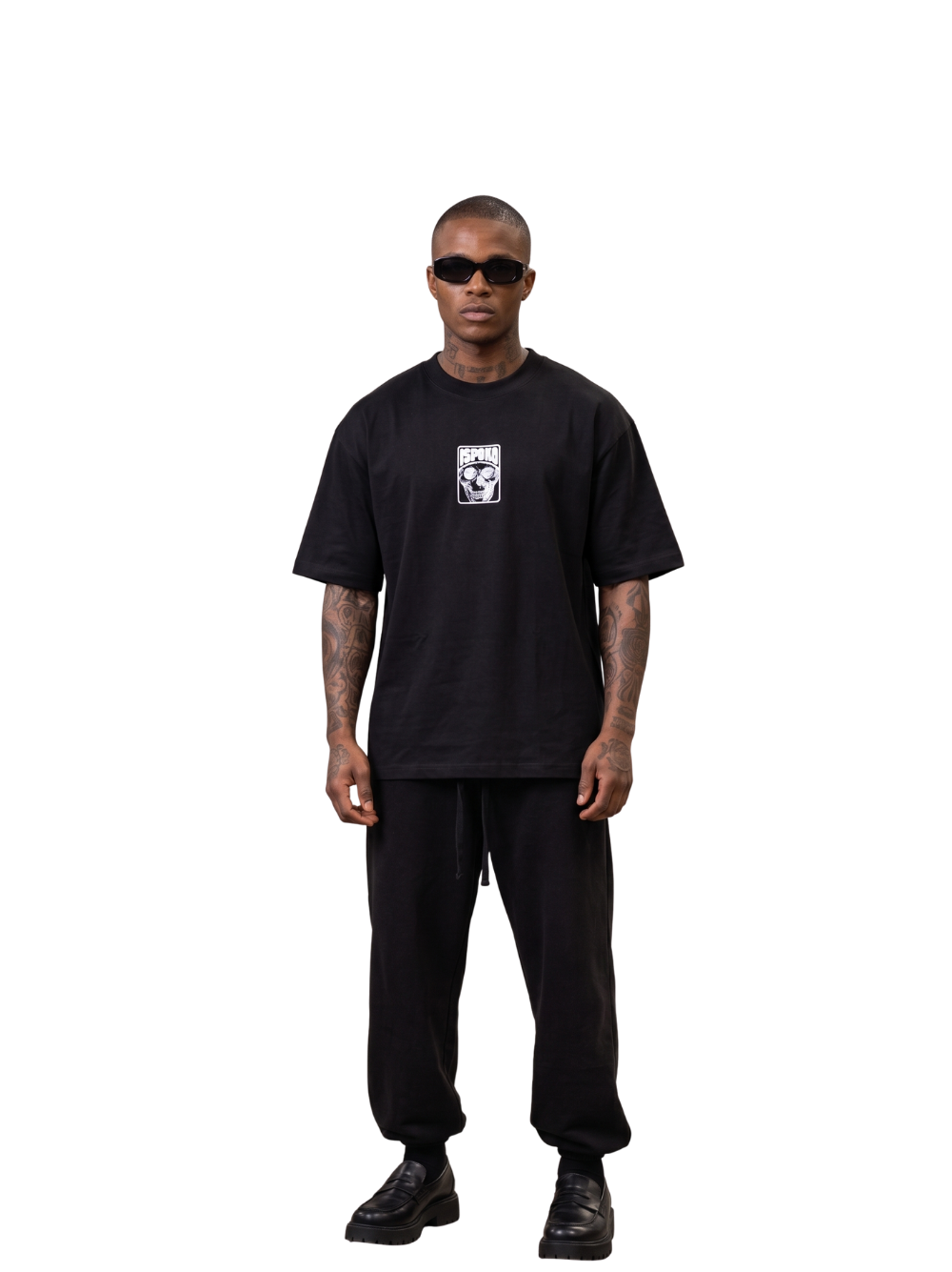 Cancelwear Ispoko 5 Panel Black T-Shirt