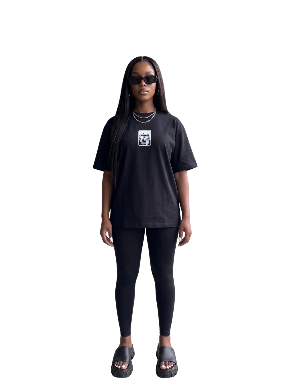 Cancelwear Ispoko 5 Panel Black T-Shirt