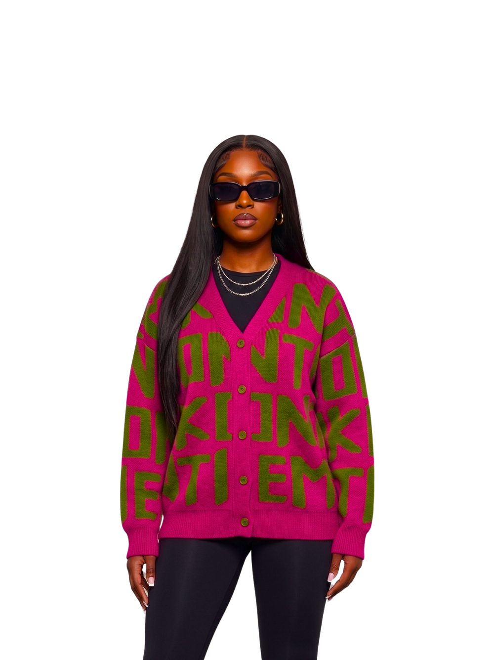 Emkonti Pink Cardigan