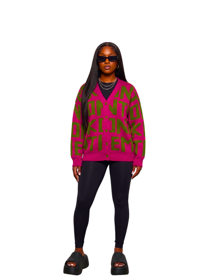 Emkonti Pink Cardigan