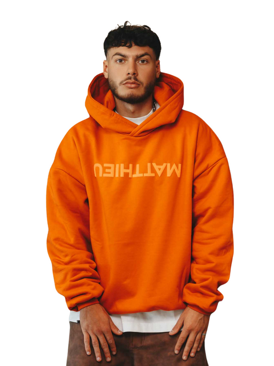 Micael Matthews Orange Hoodie