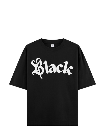 black river black oversized graphic t-shirt at unseen grail. local brands south africa. streetwear. men and women. studio imagefront. galxboy, bantu, el patron