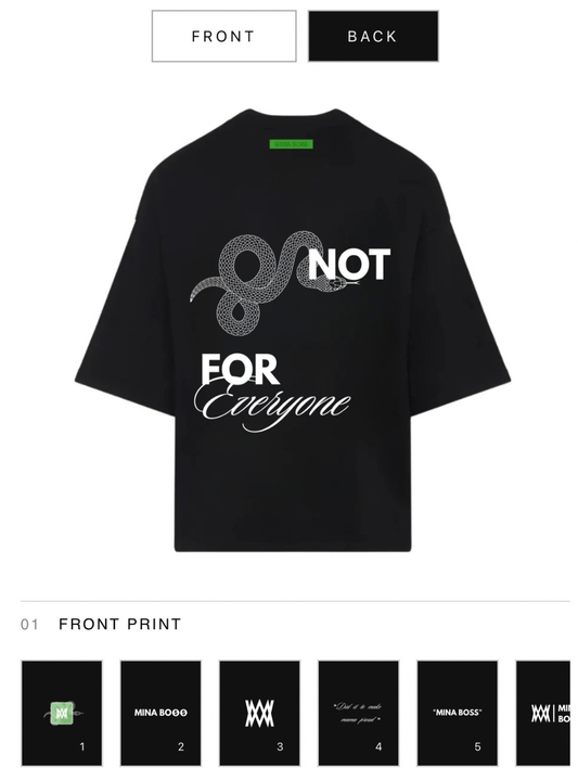 Build your own t-shirt