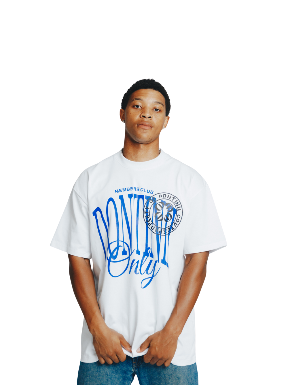 dontinii oversized t-shirt at unseen grail. local brands south africa. streetwear. men and women.
