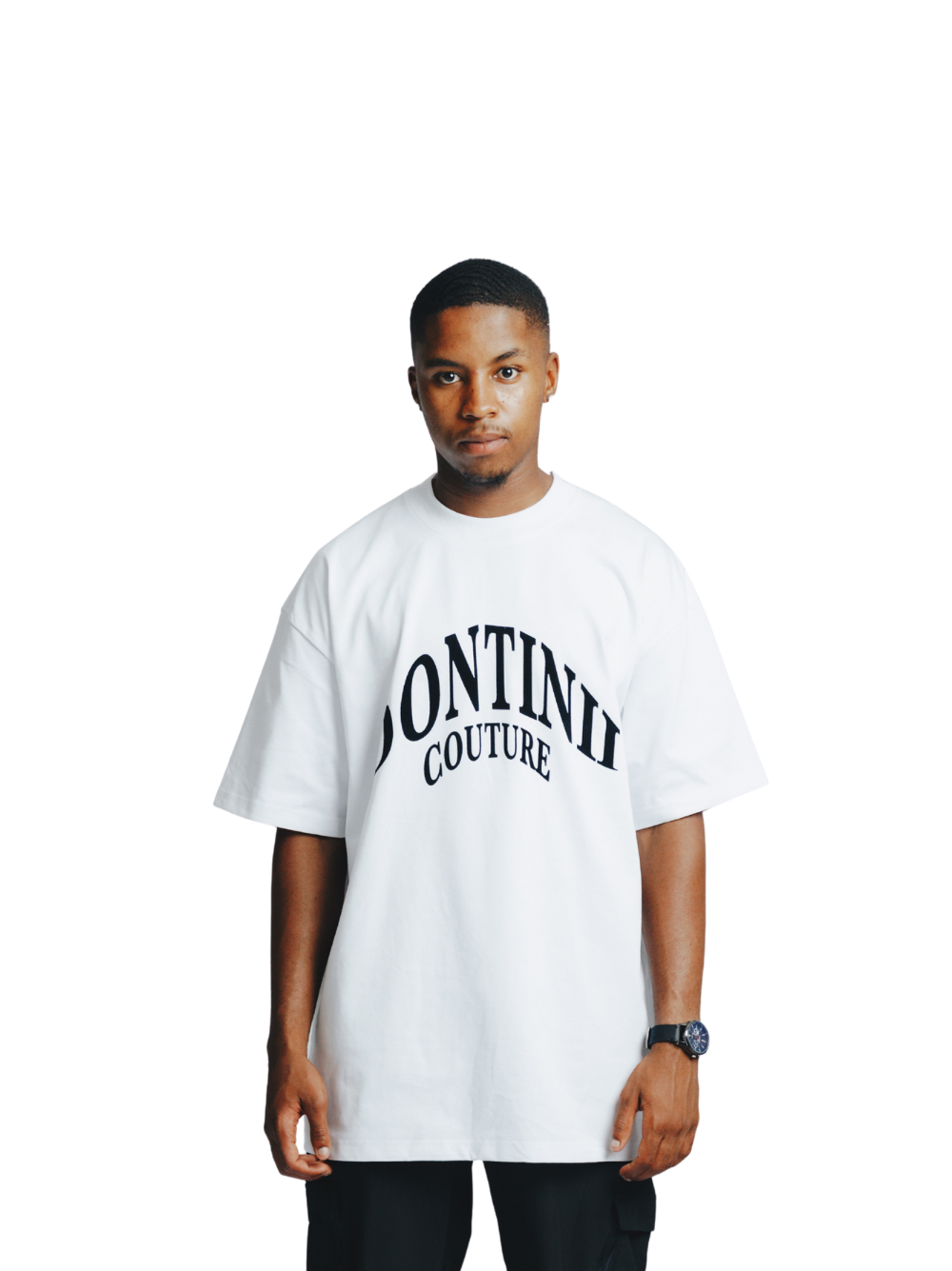 dontinii oversized t-shirt at unseen grail. local brands south africa. streetwear. men and women.