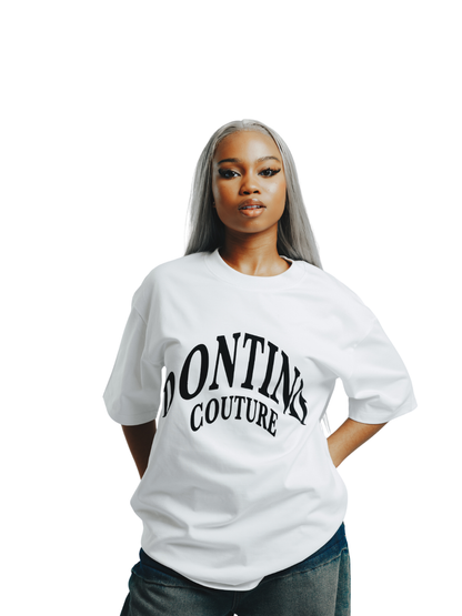 dontinii oversized t-shirt at unseen grail. local brands south africa. streetwear. men and women.