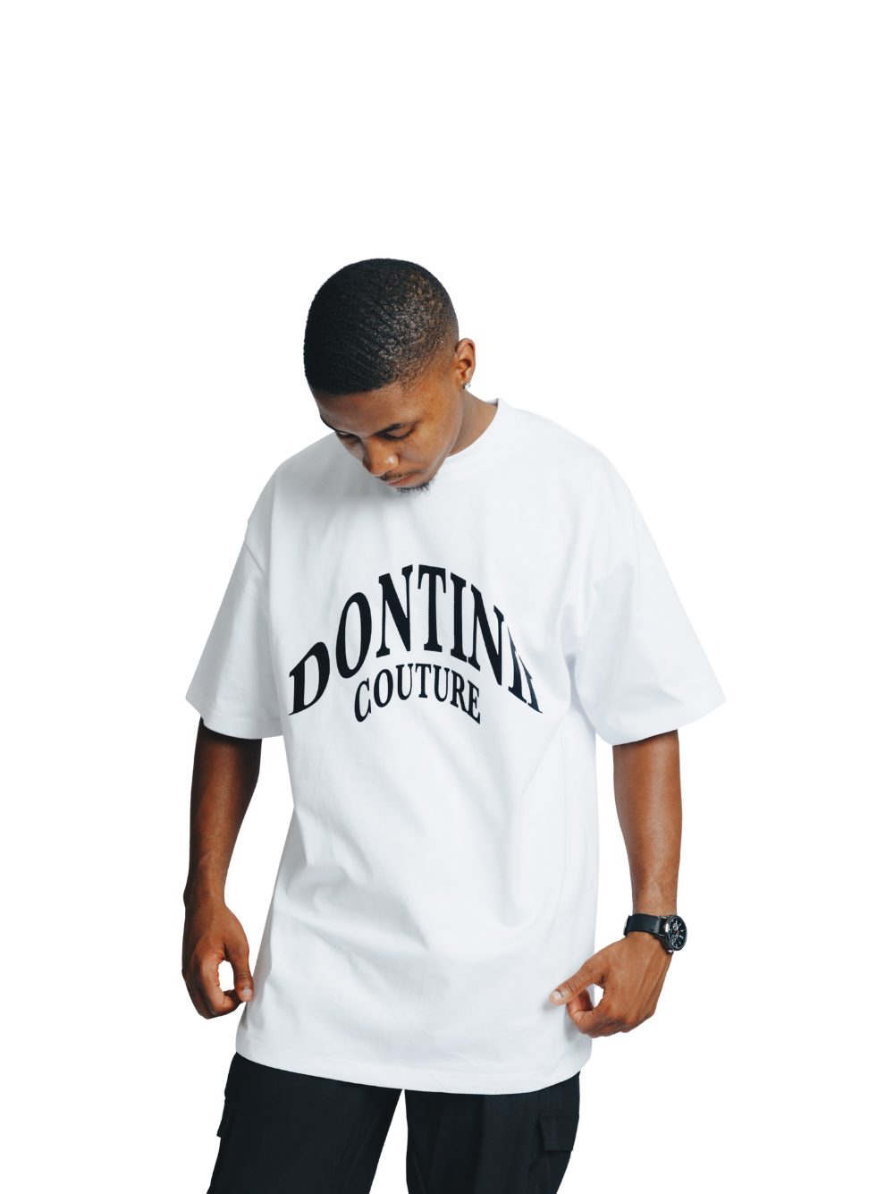 dontinii oversized t-shirt at unseen grail. local brands south africa. streetwear. men and women.