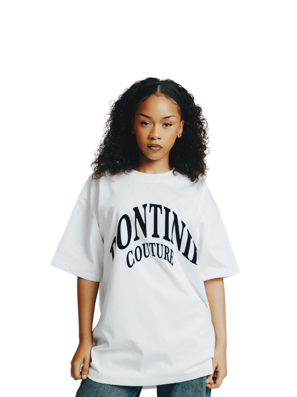 dontinii oversized t-shirt at unseen grail. local brands south africa. streetwear. men and women.