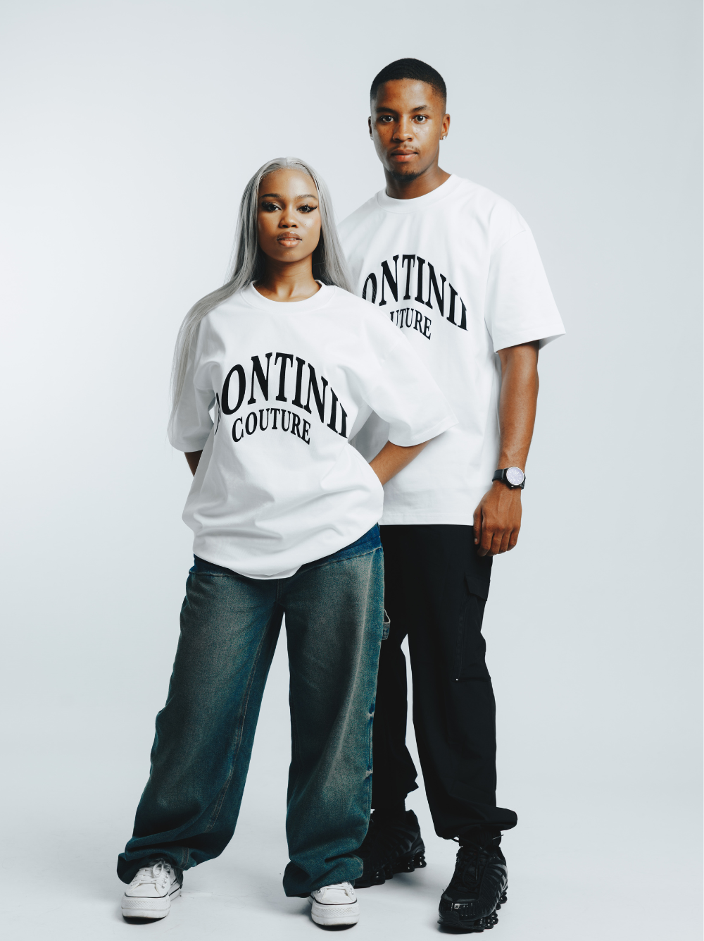 dontinii oversized t-shirt at unseen grail. local brands south africa. streetwear. men and women.