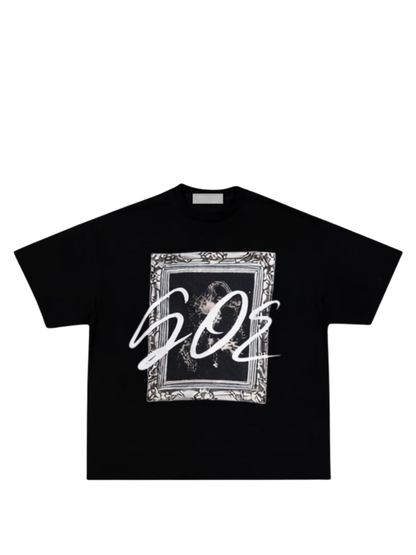 Error Box/Crop Black T-Shirt