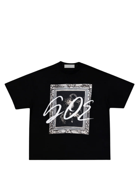 Error Box/Crop Black T-Shirt