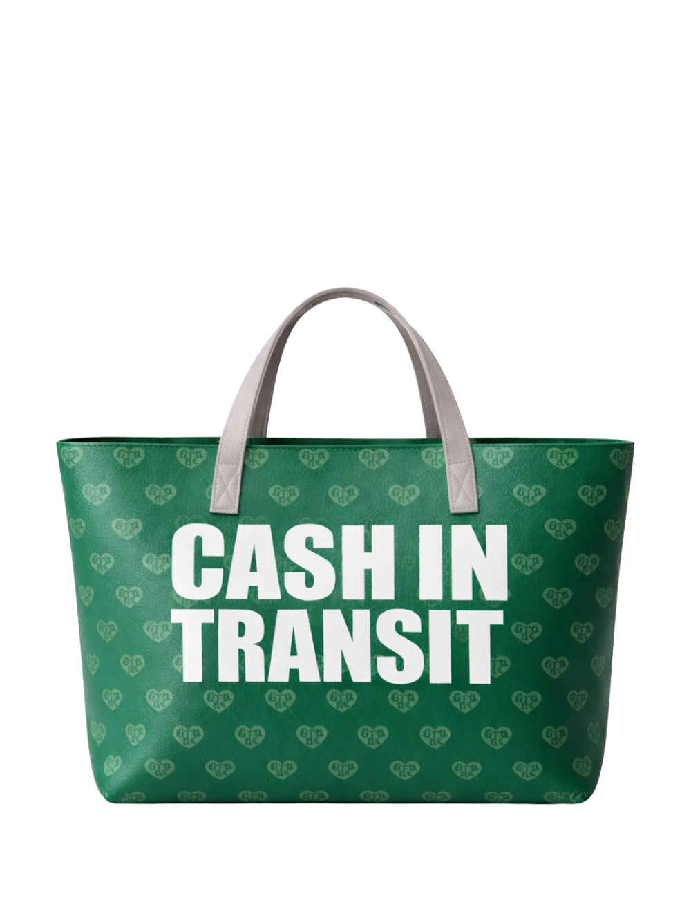 grade africa green handbag totebag at unseen grail. local brands south africa. streetwear. men and women. studio image